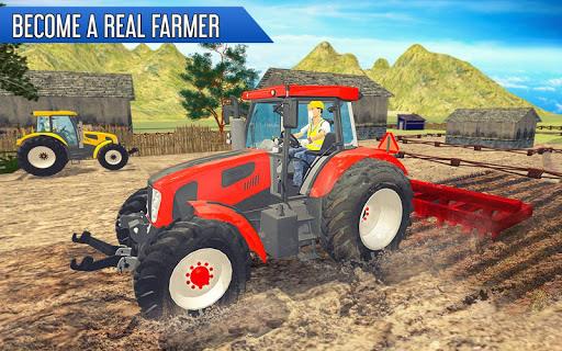 Tractor Farming Games 3D Tangkapan skrin 3