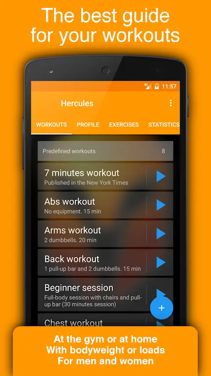 Hercules Workout Screenshot 4