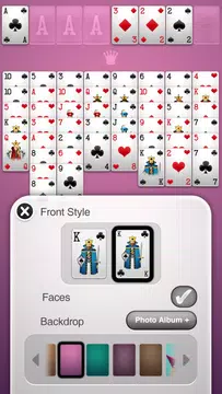 FreeCell Solitaire+ Schermafbeelding 4