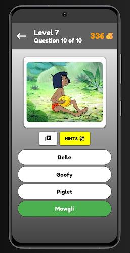 Guess Cartoon Character Quiz Schermafbeelding 3