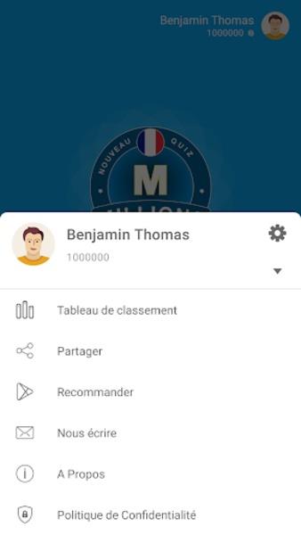 Millions Quiz - Français Capture d'écran 1