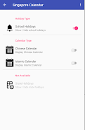 Singapore Calendar 2023 Zrzut ekranu 4
