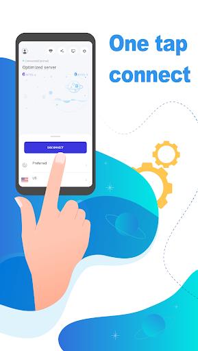 Galaxy VPN - Free VPN Unlimited time & traffic ภาพหน้าจอ 2