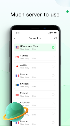 Flow VPN - Good and Nice ဖန်သားပြင်ဓာတ်ပုံ 2