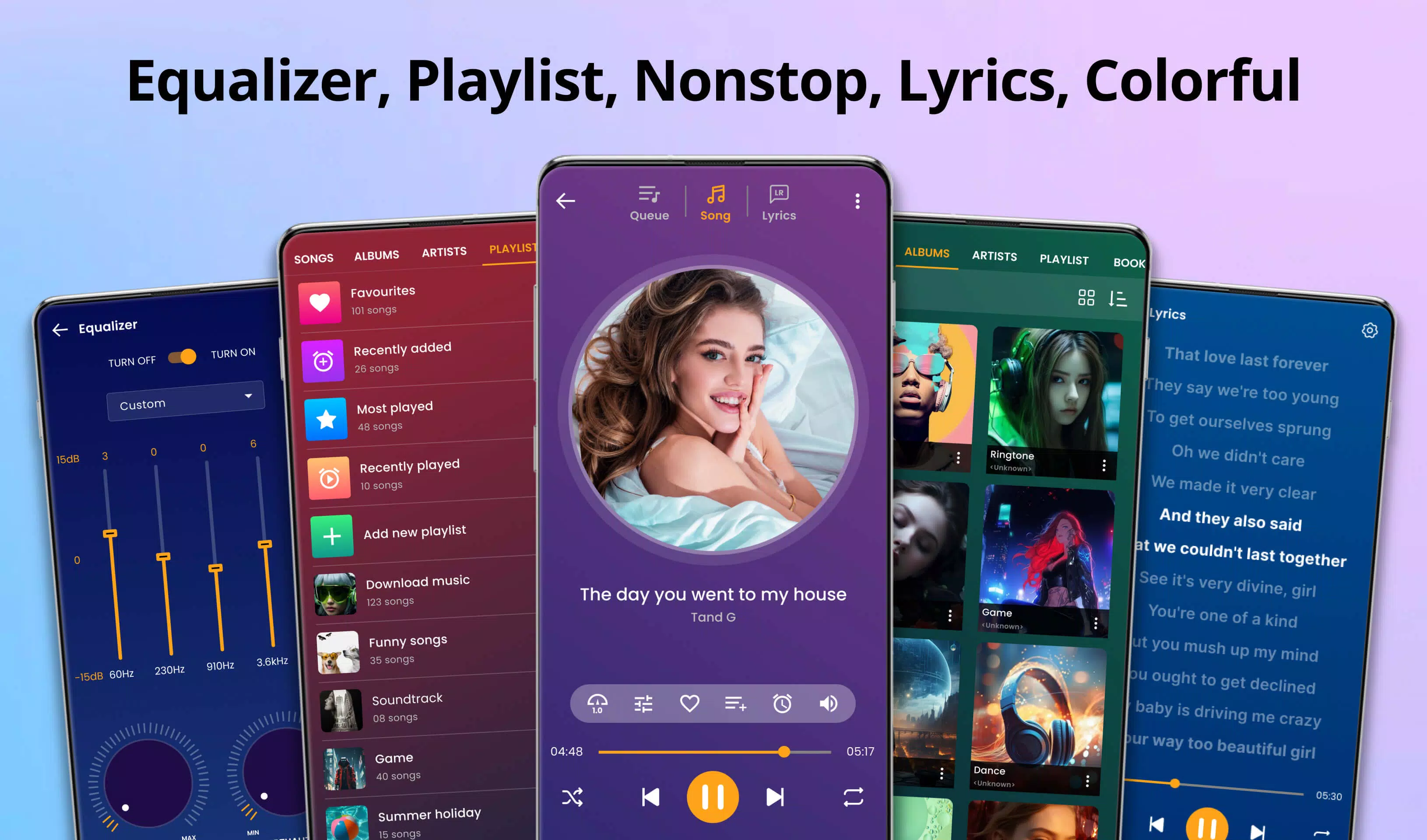 Music player Schermafbeelding 1