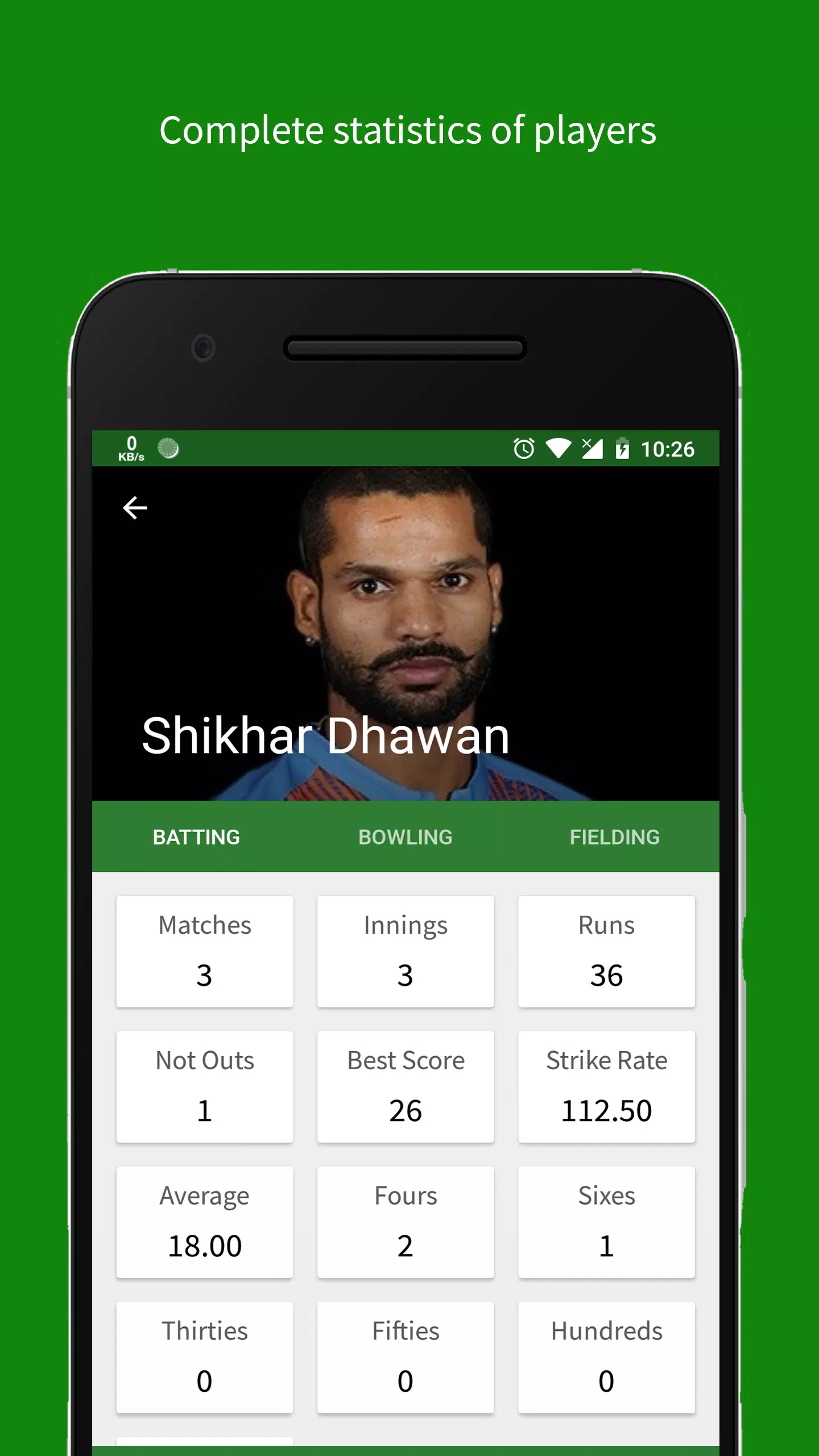 Cricket Scorer Скриншот 4