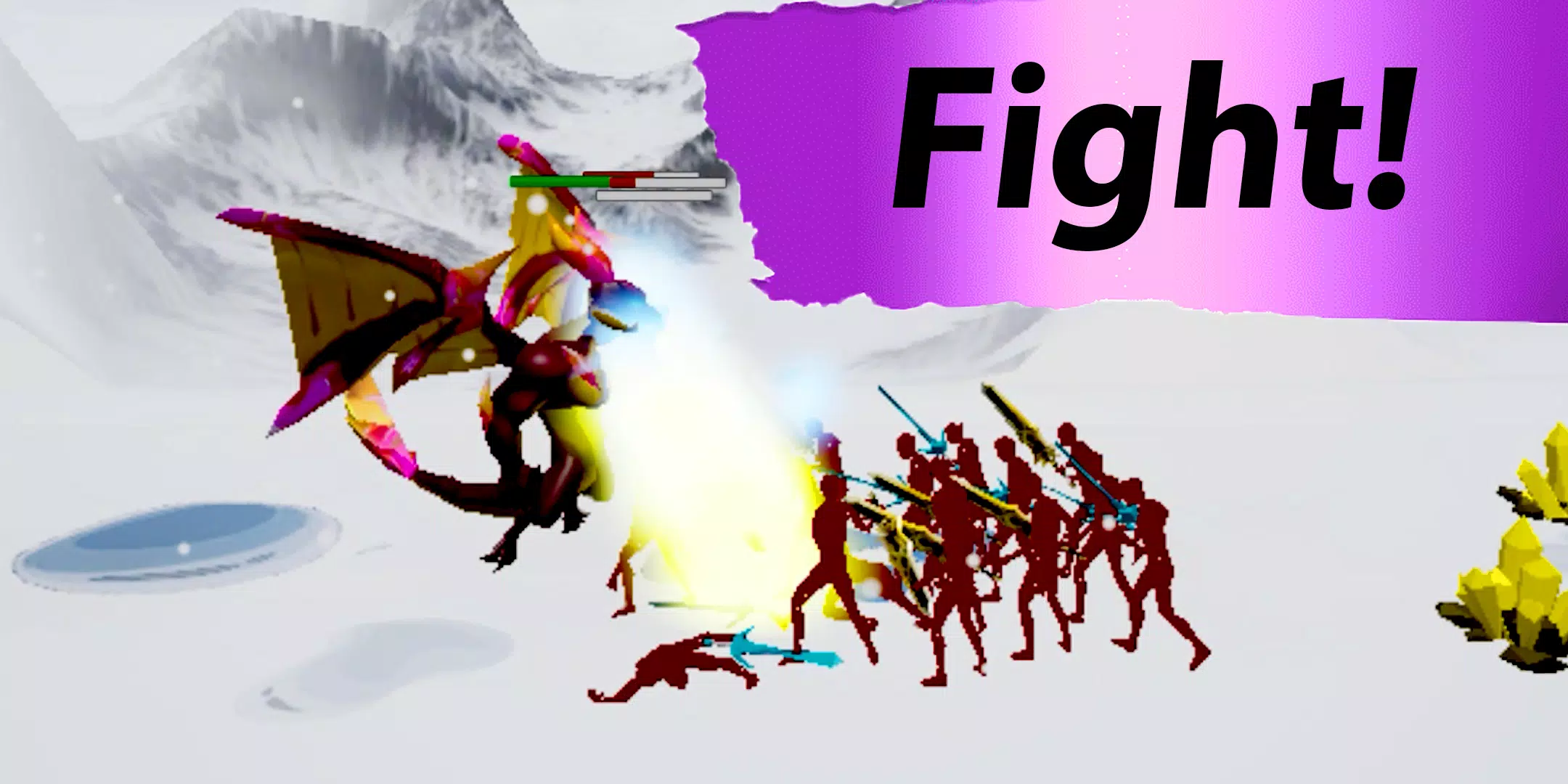 Stick War: Dragon Legacy 3D Capture d'écran 3
