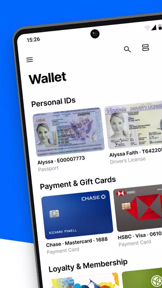 Folio: Digital Wallet App Zrzut ekranu 1