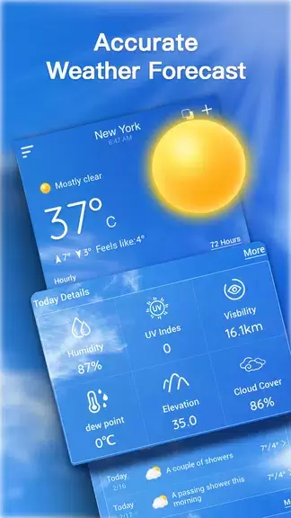 Live Weather Forecast スクリーンショット 1