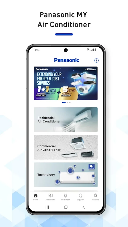 Panasonic MY Air Conditioner Zrzut ekranu 1