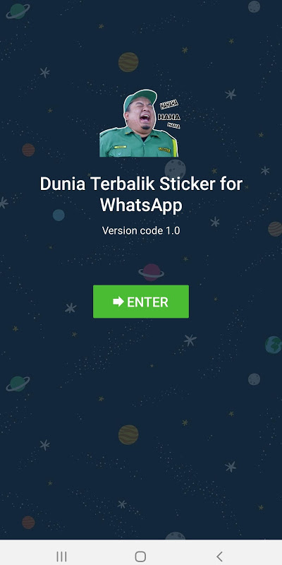 Dunia Terbalik WA Sticker Ảnh chụp màn hình 1