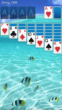 Solitaire: Ocean Blue Ảnh chụp màn hình 1