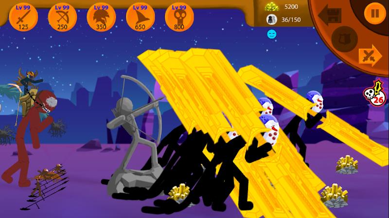 Stickman War : Defense Battle应用截图第3张