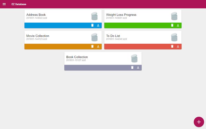 EZ Database Capture d'écran 4