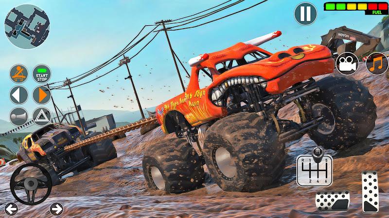 Indian Offroad Mud Truck Games Schermafbeelding 1