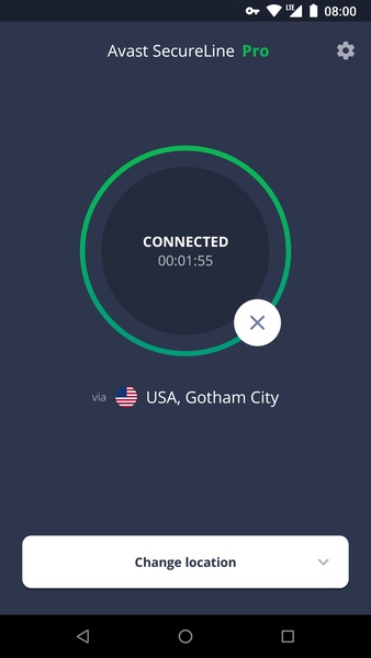 Avast SecureLine VPN & Privacy Screenshot 3