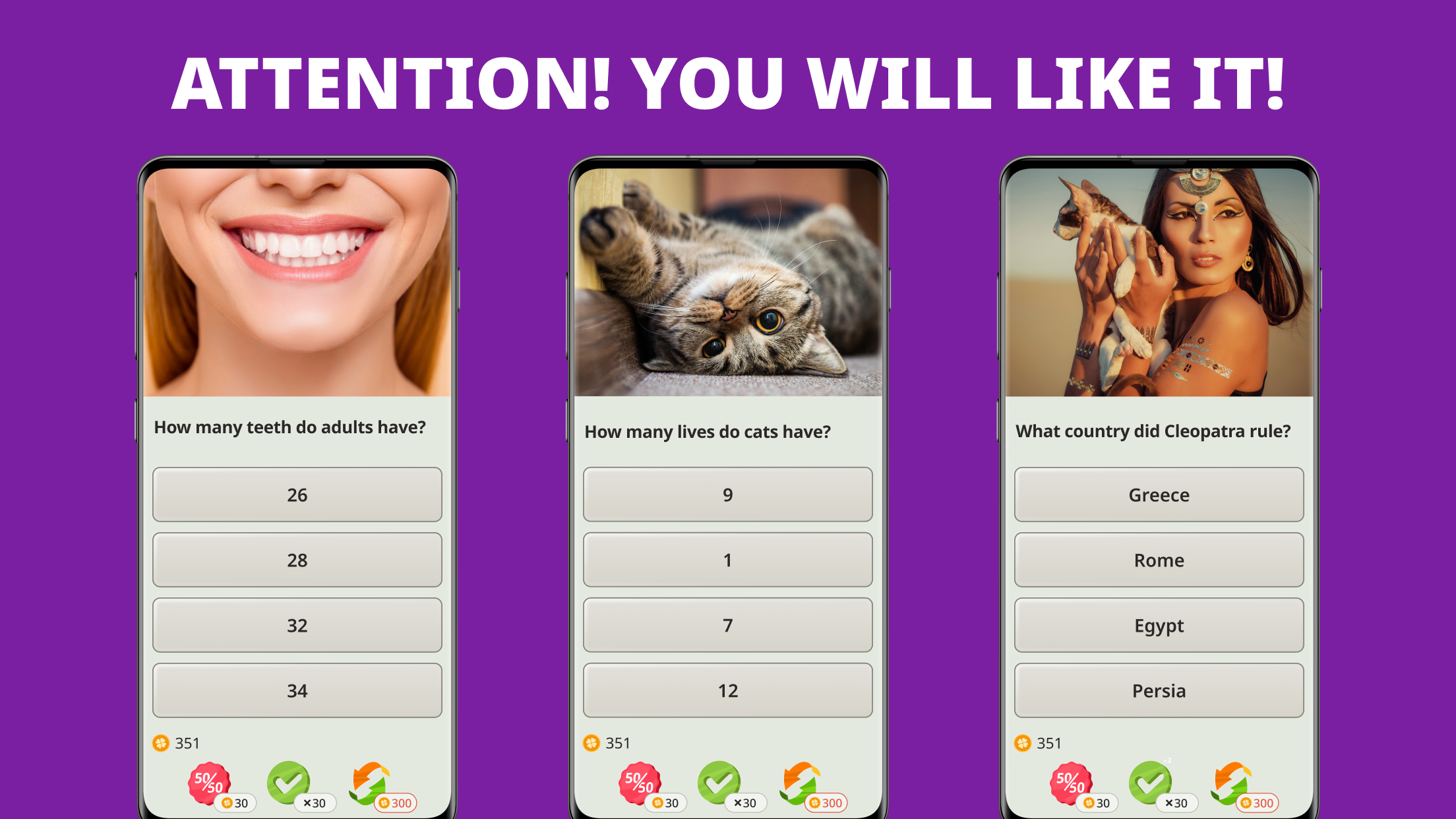 QuizzLand. Quiz & Trivia game Screenshot 1