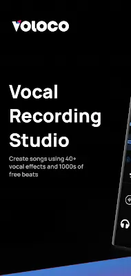 Voloco: Auto Vocal Tune Studio Schermafbeelding 1