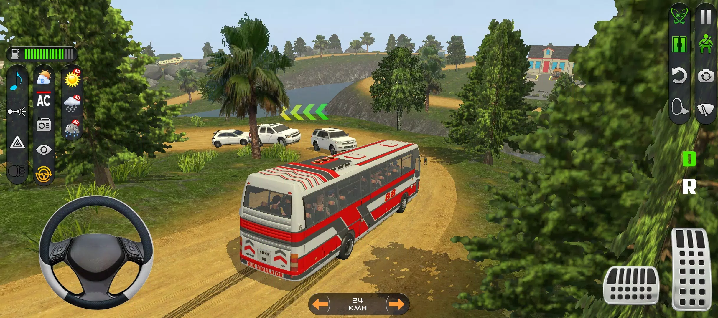 Offroad Bus: Coach Bus Driving スクリーンショット 2