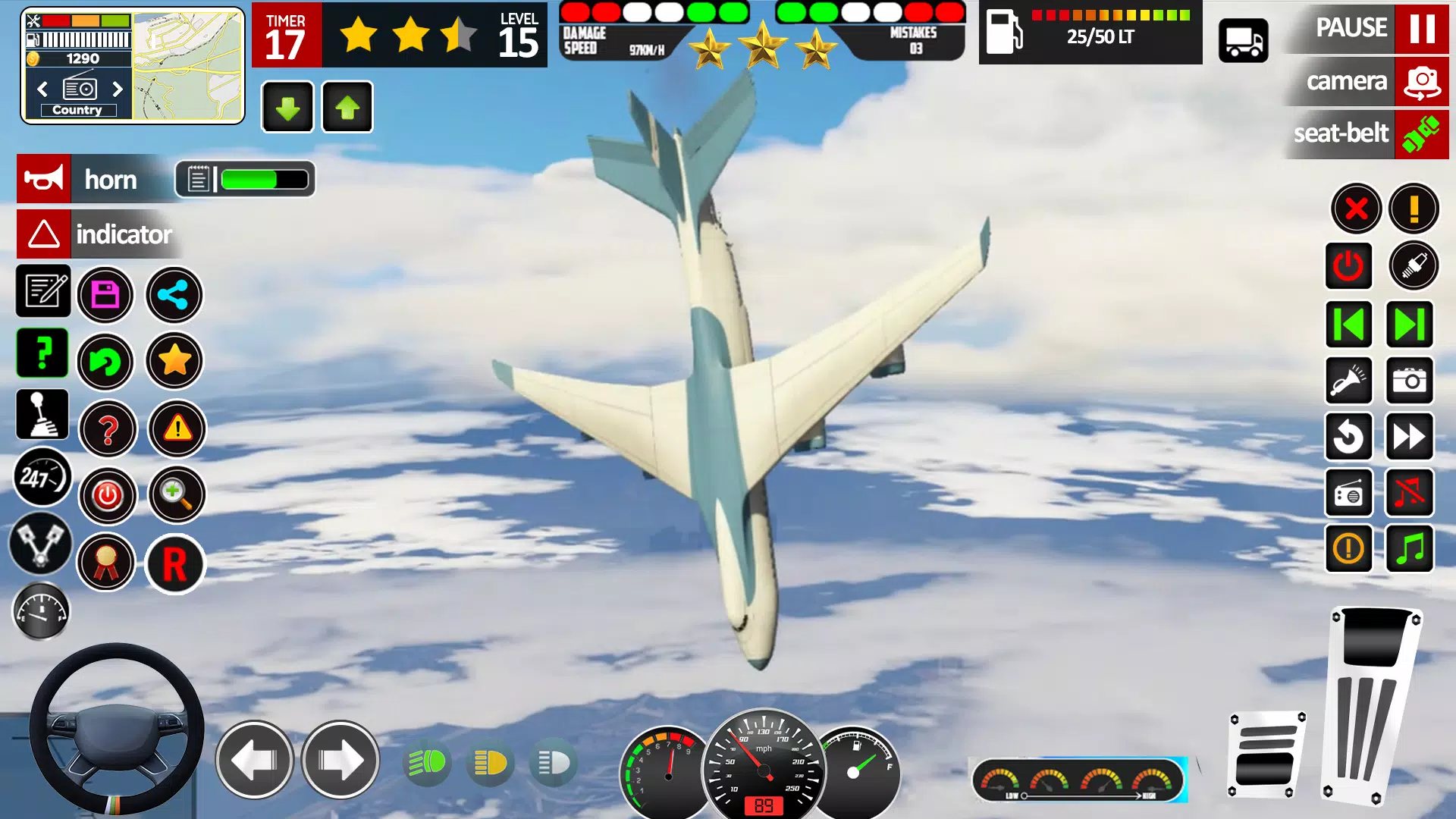 Plane Game Flight Simulator 3d Скриншот 2