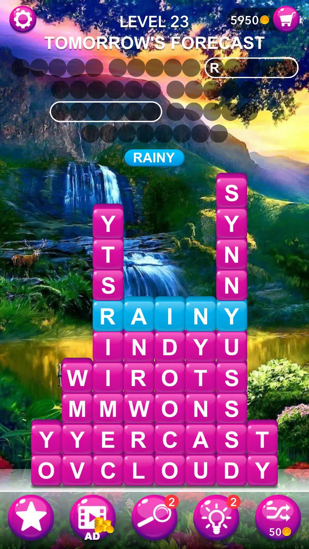 Word Tiles :Hidden Word Search Screenshot 3