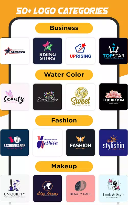 Logo Maker - Graphic Designer Captura de tela 1