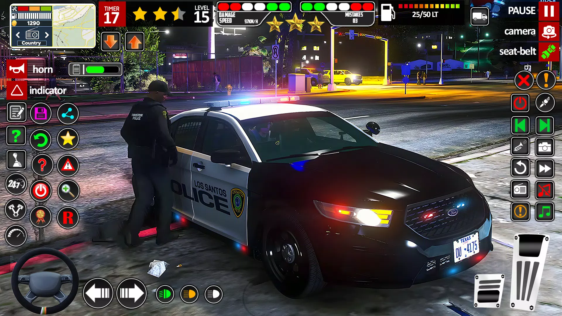 Car Chase Game Cop Simulator Captura de tela 1