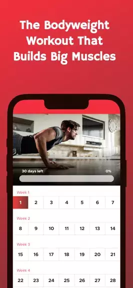 30 Day Push Up Challenge Captura de pantalla 4