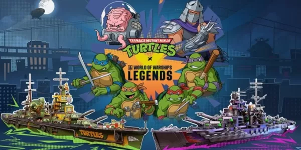 Mise à jour d'avril pour World of Warships: Legends Feats TMNT Crossover