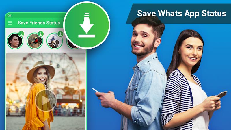 Schermata Save Status, Story Saver 2