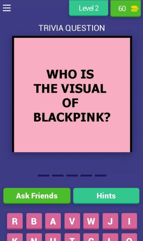 Blackpink Trivia Quiz Captura de tela 1