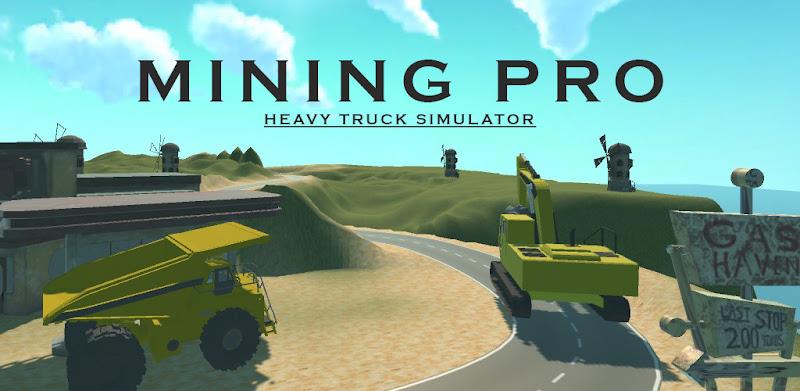 Mining truck game - Excavator Tangkapan skrin 1