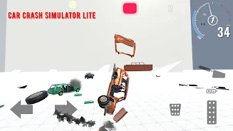 Car Crash Simulator Lite ဖန်သားပြင်ဓာတ်ပုံ 3