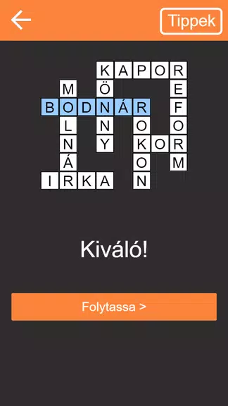 Keresztrejtvény Captura de pantalla 3