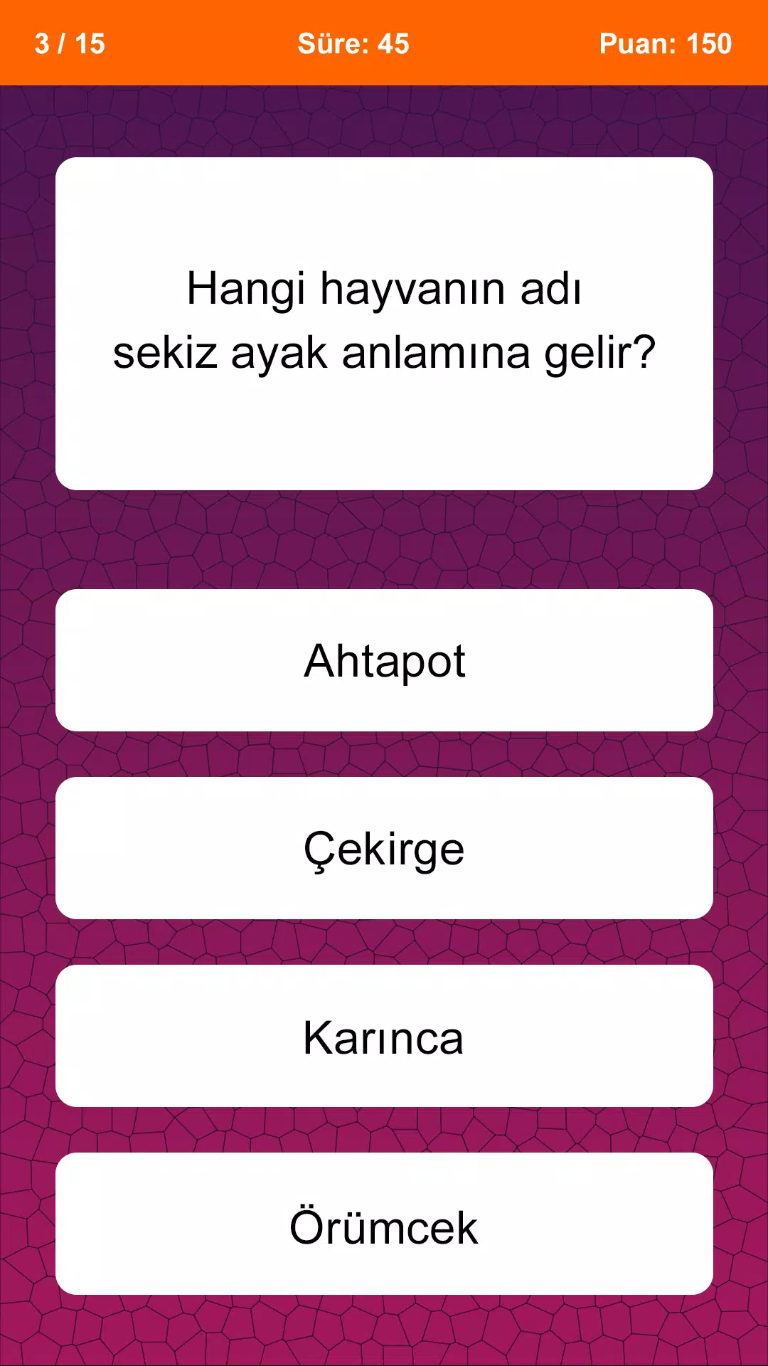 Bilgi Yarışması Screenshot 1