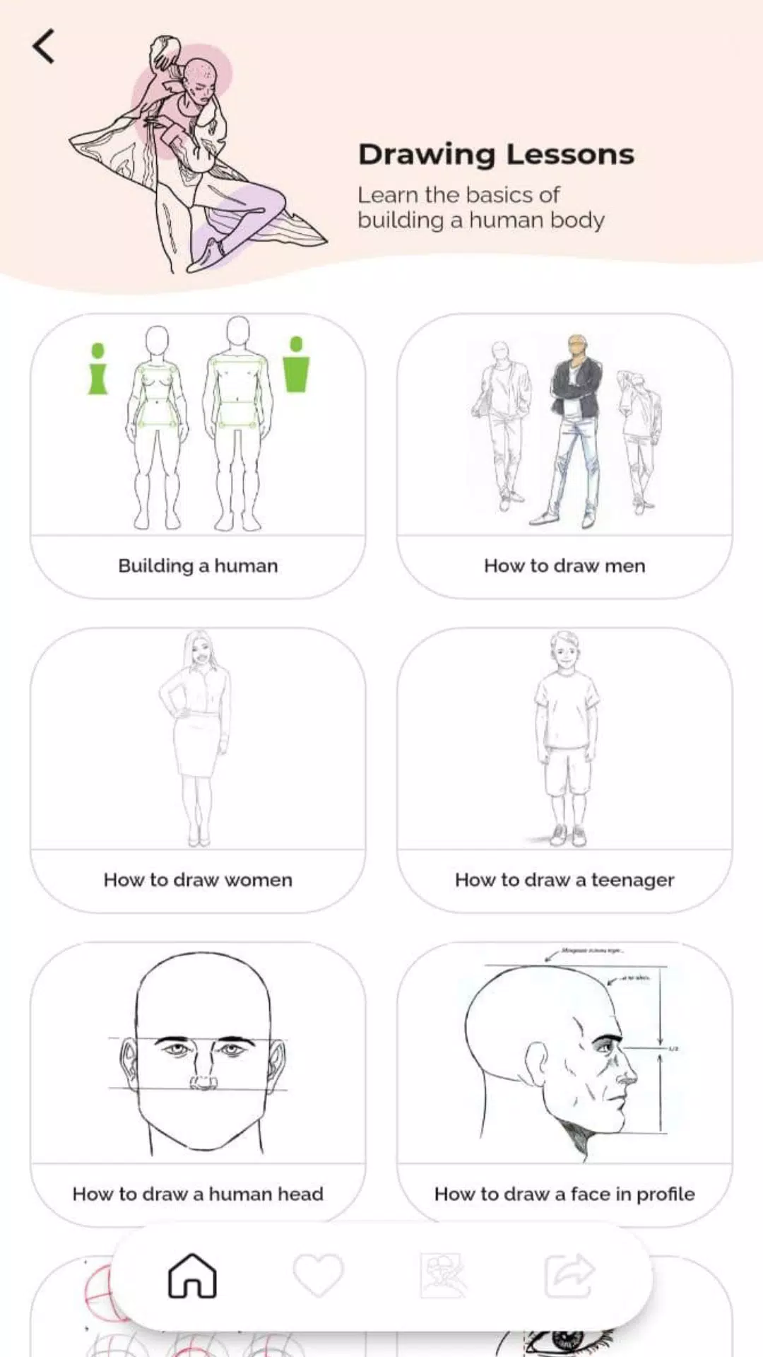 How to Draw People Captura de pantalla 4