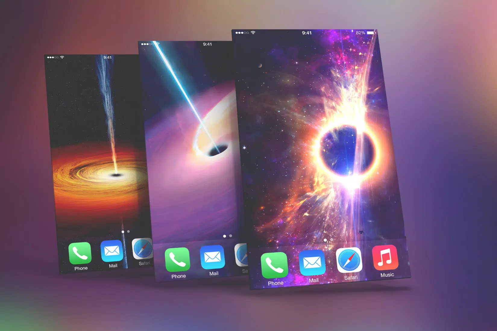 Black Hole Wallpapers Captura de tela 1