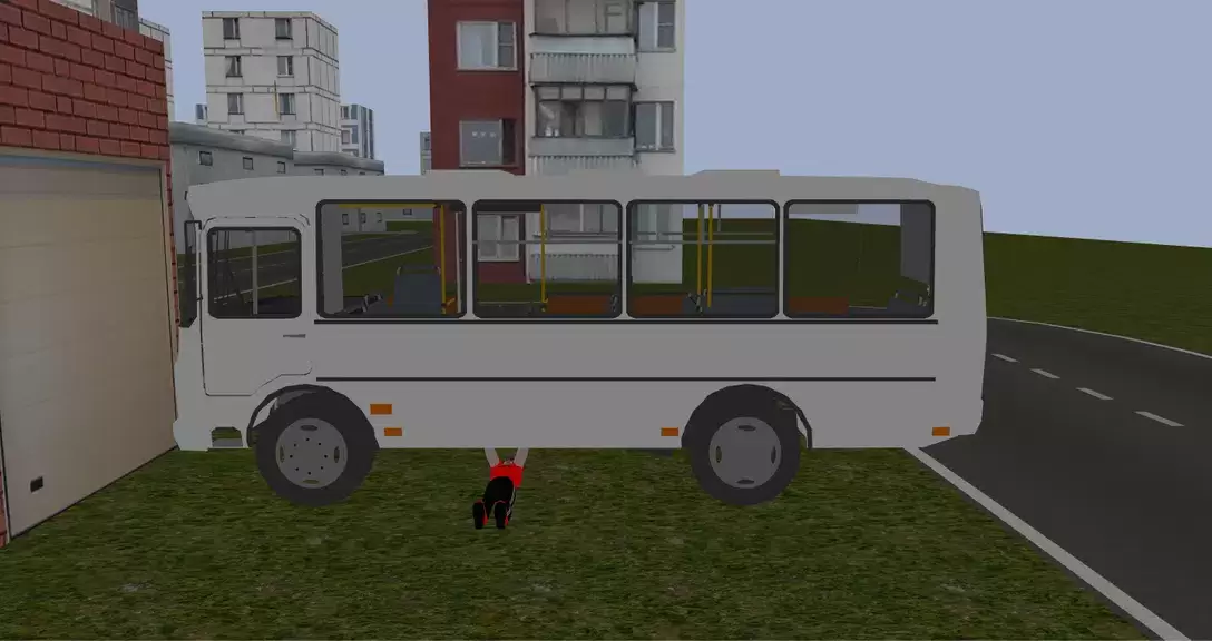 Russian Bus Simulator 3D Schermafbeelding 2