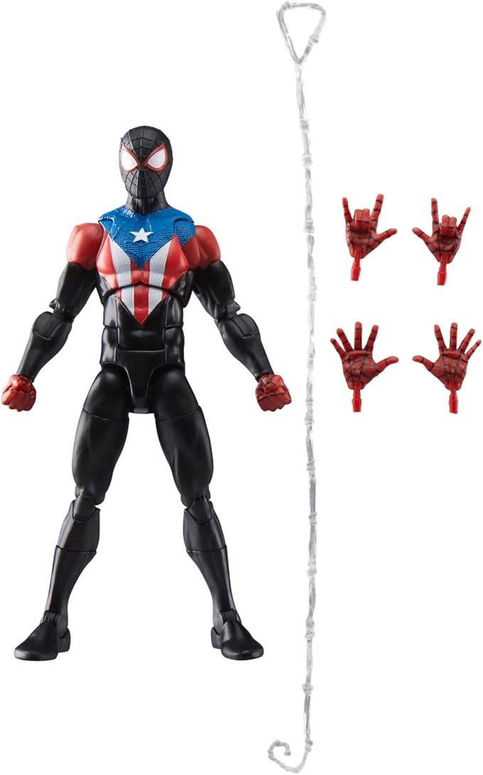 Imahe ng serye ng Spider-Man Marvel Legends Gamerverse Miles Morales Boricua Suit