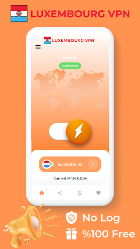 Luxembourg VPN - Private Proxy Screenshot 1