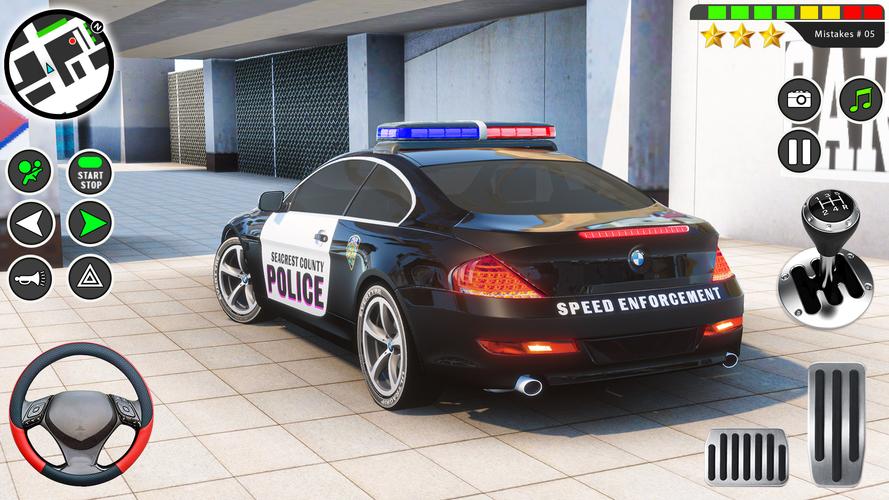 Super Police Car Parking 3D Schermafbeelding 4