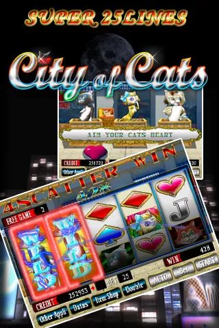 SUPER 25LINES CITY OF CATS Tangkapan skrin 2