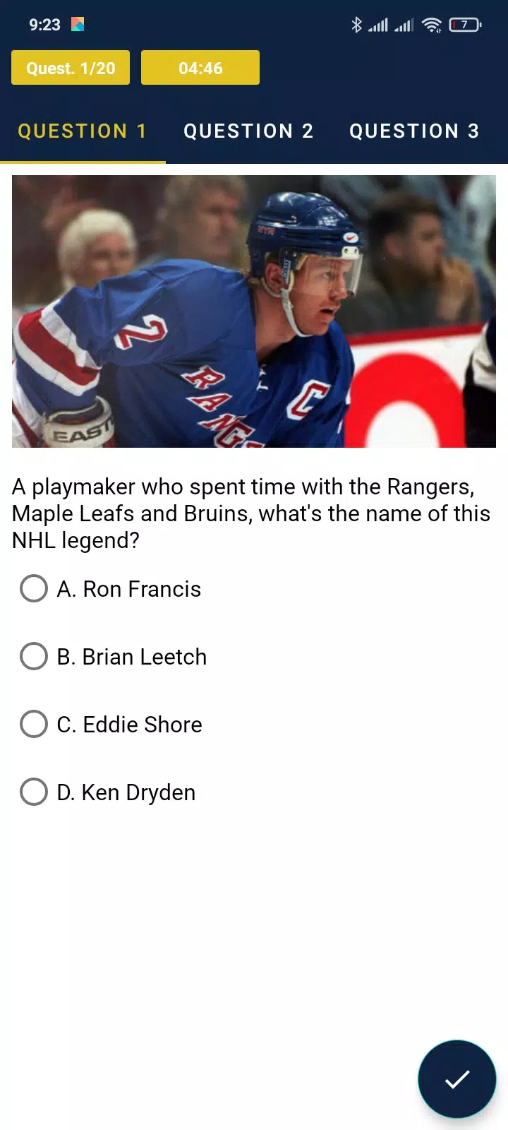 Trivia Game For NHL Addict! Schermafbeelding 4