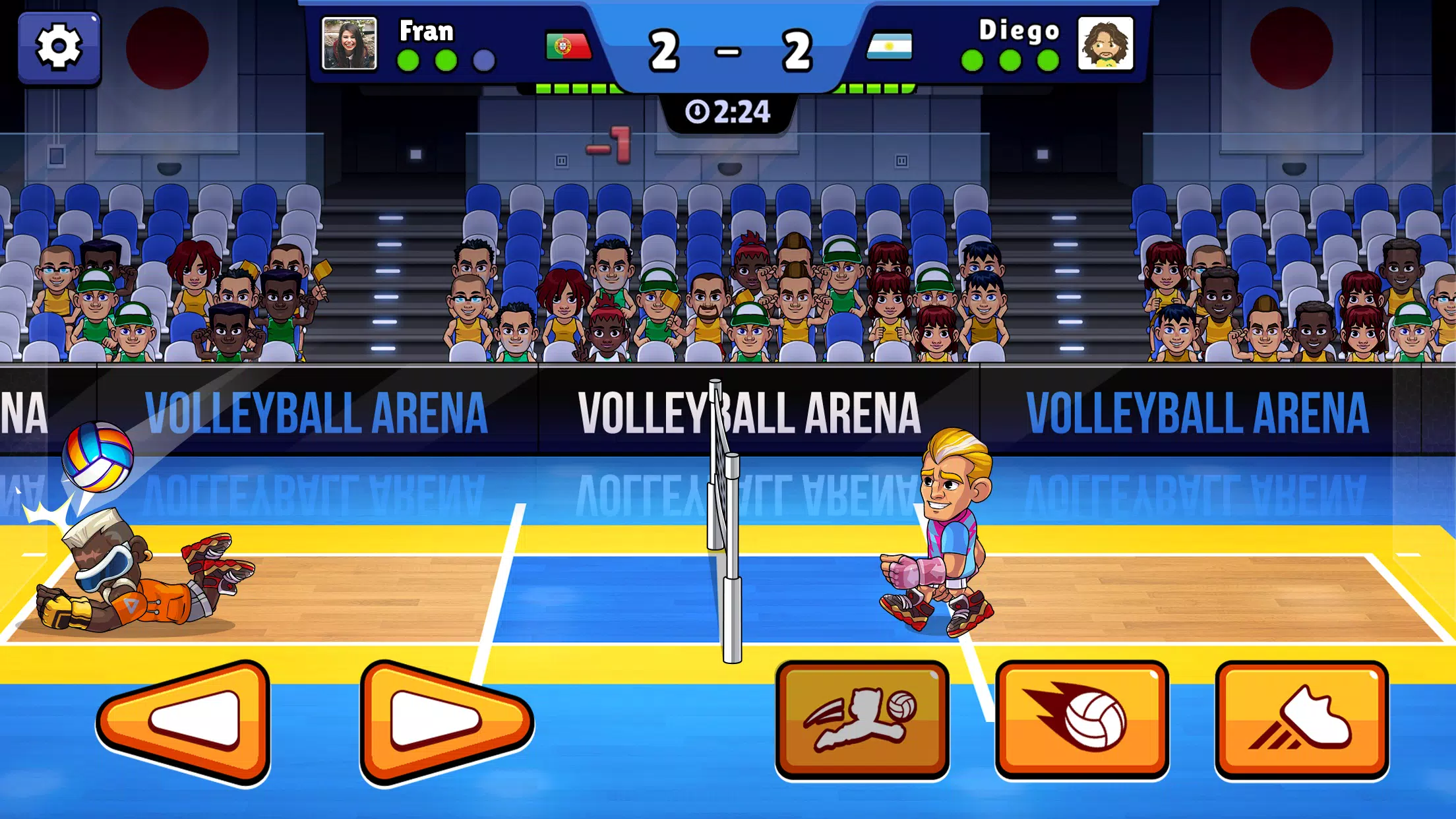 Volleyball Arena Ekran Görüntüsü 1