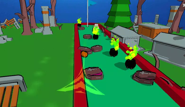 MiniGolf Madness: Halloween Screenshot 1