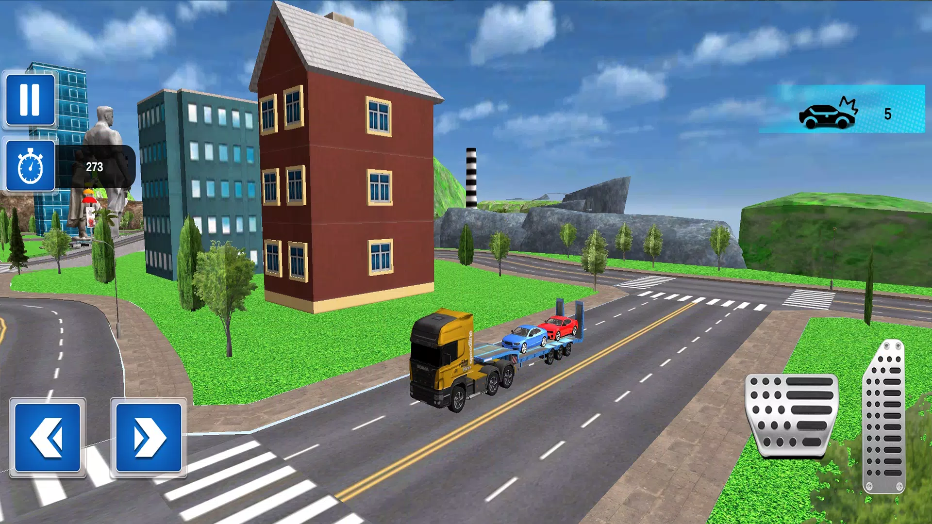 Truck Transport Game Simulator Скриншот 1