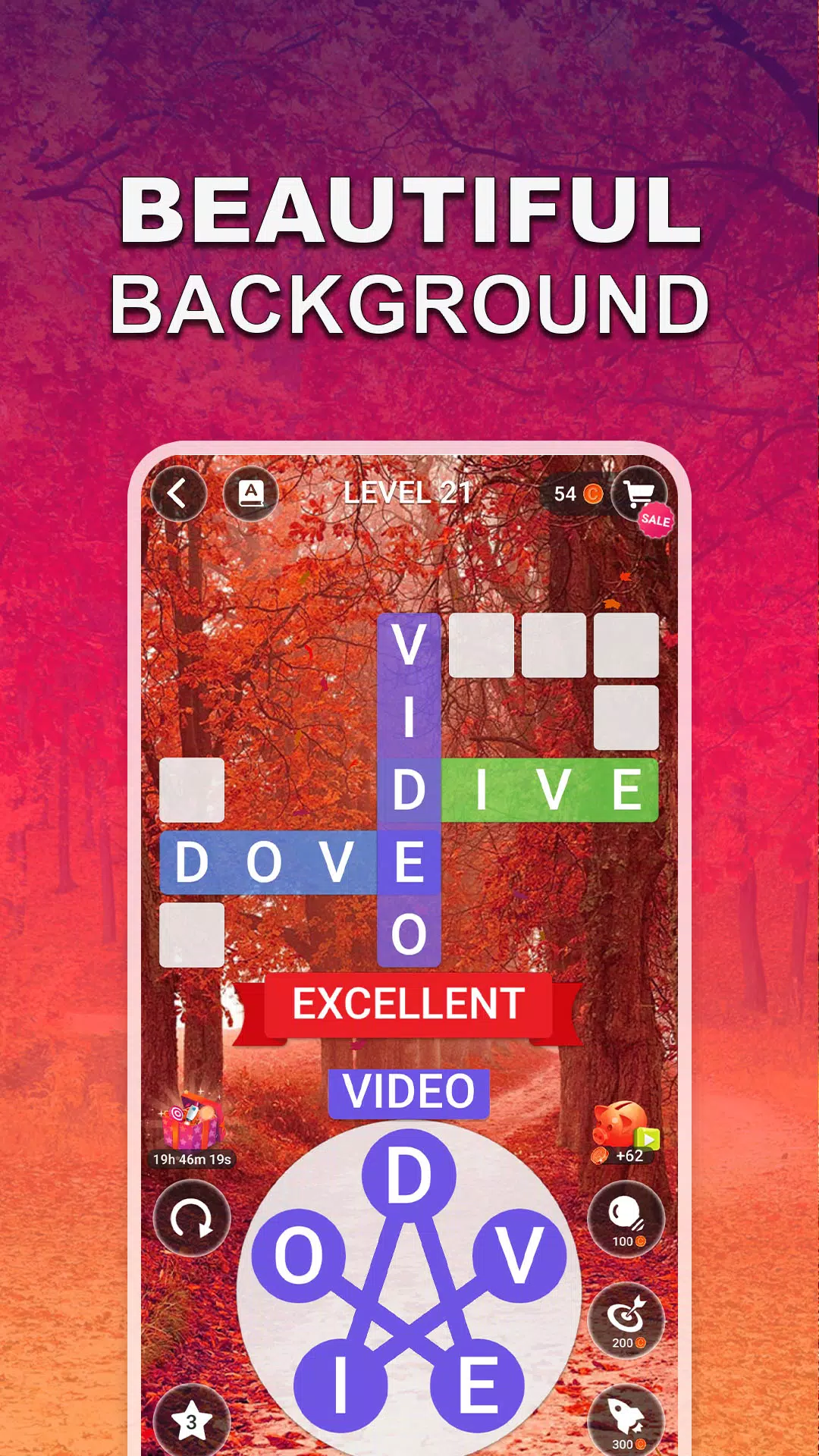 Word Rainbow - A crossword game Скриншот 4