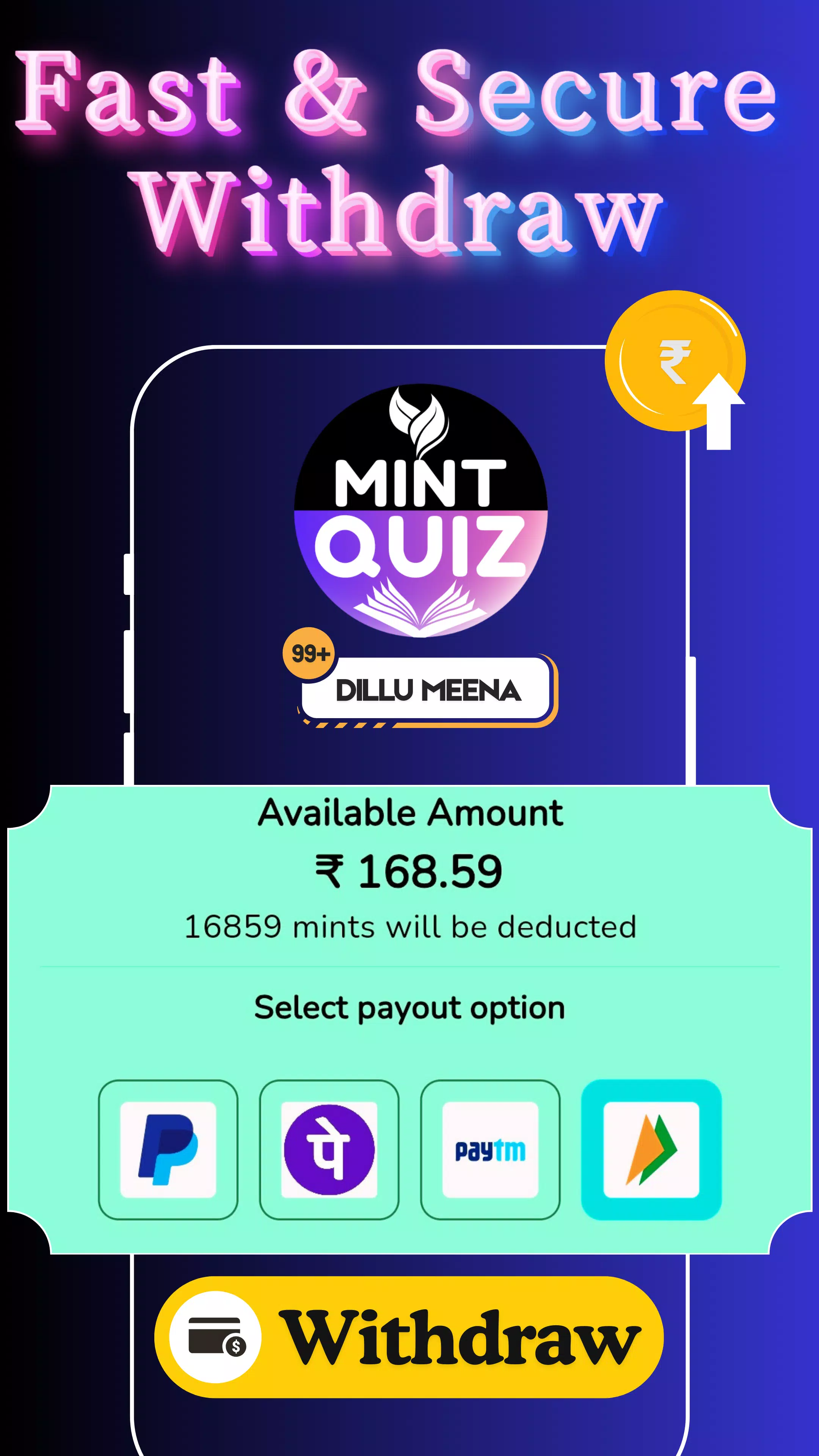 Earning App: Mint Quiz Schermafbeelding 4