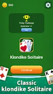 Classic Solitaire Captura de tela 1