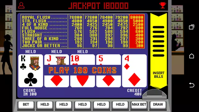 Video Poker Jackpot スクリーンショット 1